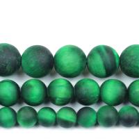 Tiger Eye Beads, Round, polished, DIY green 