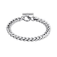 Stainless Steel Chain Bracelets, plated, Twisted Piece Chain & for man 