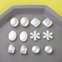 Glass Beads, ABS Plastic Pearl, polished, DIY 