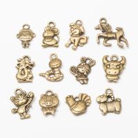 Zinc Alloy Animal Pendants, plated, fashion jewelry & DIY 