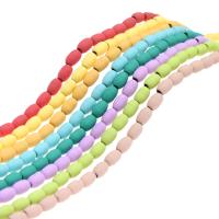 Las Perlas De Hematites Sin Magnético, Hematite, Columna, más colores para la opción, 8x5x5mm, Vendido por Sarta