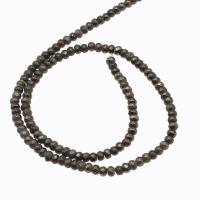 Las Perlas De Hematites Sin Magnético, Hematite, ábaco, facetas, 4x3mm, Vendido por Sarta