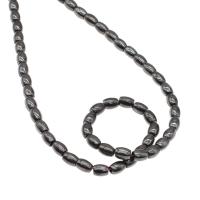 Las Perlas De Hematites Sin Magnético, Hematite, Tambor, 4x2mm, Vendido por Sarta