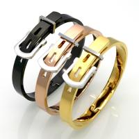PU Leather Cord Bracelets, Stainless Steel, with PU Leather, plated, fashion jewelry & Unisex & adjustable 8m, 60mm 