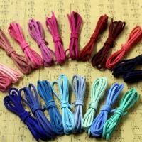 Шерсть шнур, Вельвет, с Микрофибра PU, разный размер для выбора, Много цветов для выбора, 15mm, продается м