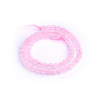 Natural Rose Quartz Beads, Round, polished, DIY pink 