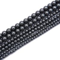 Nicht magnetische Hämatit Perlen, Non- magnetische Hämatit, rund, poliert, DIY & verschiedene Größen vorhanden, keine, verkauft von Strang