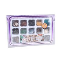 Природный камень Минералы Specimen, с пластиковая коробка, 12 шт. & Устойчивого & разные стили для выбора, Много цветов для выбора продается Box
