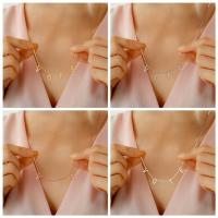 Stainless Steel Jewelry Necklace, fashion jewelry & for woman 41+5cm 