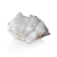 Ice Quartz Agate Minerals Specimen, irregular, white, 30-60mm 