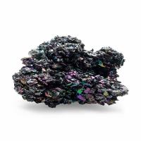 Naturquarz Dekoration, Kohle Quarzstein, Unregelmäßige, schwarz, 40-60mm, verkauft von PC