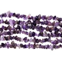 Gemstone Chips, Amethyst, irregular, polished, DIY, purple 
