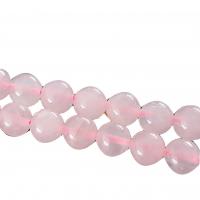 Perles en Quartz Rose naturel, Rond, poli, DIY & normes différentes pour le choix, rose, Vendu par brin