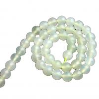 Jade New Mountain Bead, Round, polished, DIY light green 