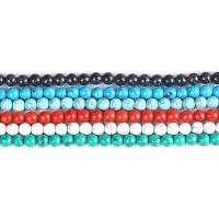 Synthetic Turquoise Beads, plated, DIY 