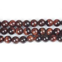 Tiger Eye Beads, plated, DIY brown 