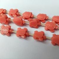 Carved Natural Coral Beads 