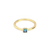 Латунное кольцо с стразами, Латунь, плакирован золотом, Женский & со стразами, 3.75mm, продается PC