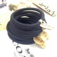 Elastisches Haar-Band, Baumwollsamt, Epoxidharzklebstoff, schwarz, 55mm, verkauft von PC
