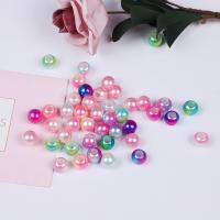 Perles en plastique de mode, durable, couleurs mélangées, 5mm, Vendu par kg
