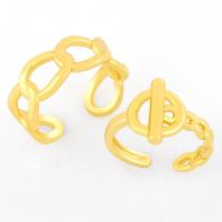 Brass Cuff Finger Ring, fashion jewelry, gold 