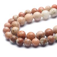 Plum Stone Beads, Round, polished, DIY 