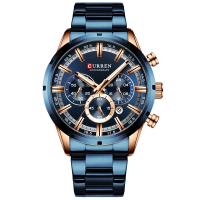 Men Wrist Watch, Stainless Steel, plated, Adjustable & multifunctional & for man & waterproof 
