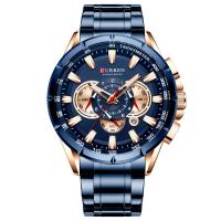 Men Wrist Watch, Stainless Steel, plated, Adjustable & multifunctional & for man & waterproof 