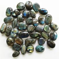Décoration de pierre perles, Labradorite, naturel, couleurs mélangées, 30mm, Vendu par PC