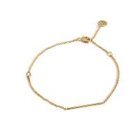 Rhinestone Brass Bracelets, with 1.18 inch extender chain, gold color plated, for woman & with rhinestone, 20mm,3.5mm Approx 6.3 Inch 