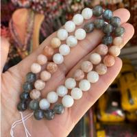 Mixed Gemstone Beads, Quartz, with Natural Stone, Round, polished, DIY 