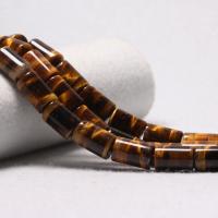 Tiger Eye Beads, Column, polished, DIY 