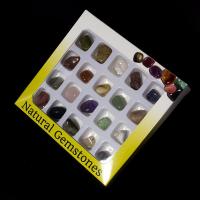 Natural Stone Minerals Specimen, irregular, polished, 20 pieces & DIY 