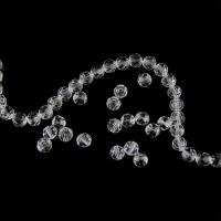 Round Crystal Beads, polished, DIY & faceted, Crystal, 8mm 
