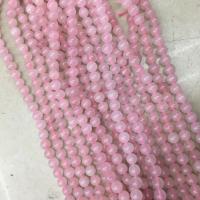 Natural Rose Quartz Beads, Round, DIY pink 