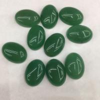Кабошоны из драгоценных камней, Авантюрин, полированный, DIY & разный размер для выбора, зеленый, продается PC