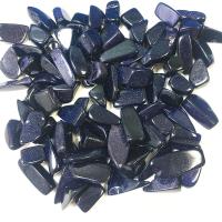 Décoration de pierre perles, Grès bleu, Irrégulière, poli, bleu, 20-50mm, Vendu par PC