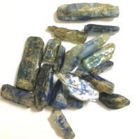 天然石の装飾, カヤナイト(藍晶石), 不規則, 洗練されました。, 異なるサイズの選択, ブルー, 売り手 パソコン