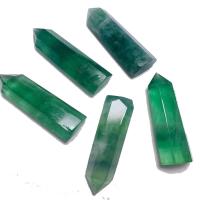 Décoration de pierre perles, La fluorite verte, poli, vert, 50-60mm, Vendu par PC