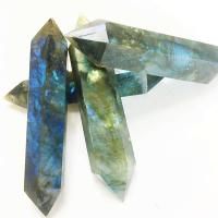 Décoration de pierre perles, Moonstone, poli, multicolore, 80-100mm, Vendu par PC