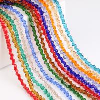 Fashion Crystal Beads, plated, DIY & faceted 6mm 