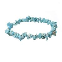 Gemstone Bracelets, Natural Stone, fashion jewelry & elastic & Unisex 180mm Approx 7.1 Inch 