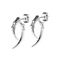 Stainless Steel Split Earring, fashion jewelry & Unisex, 21mm 