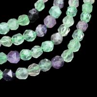 Fluorit Perlen, grüner Fluorit, poliert, DIY & verschiedene Größen vorhanden & facettierte, grün, verkauft von Strang