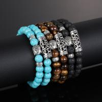 Gemstone Bracelets, Natural Stone, fashion jewelry & Unisex 180mm Approx 7.1 Inch 