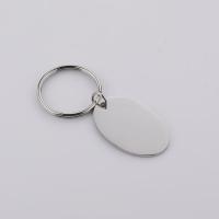 Stainless Steel Key Clasp, silver color plated, durable, silver color 