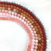 Mixed Gemstone Beads, Natural Stone, Round, polished, DIY 8mm 
