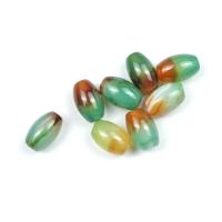 Natürliche Malachit Achat Perlen, Modeschmuck & DIY, grün, 8x12mm, 30PC/Strang, verkauft von Strang