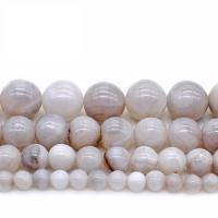 Perlas naturales ágata loca, Ágata loca, Joyería & Bricolaje & diverso tamaño para la opción, Blanco, Vendido por UD