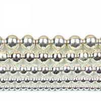Las Perlas De Hematites Sin Magnético, Hematite, Joyería & diverso tamaño para la opción, plateado, Vendido por UD